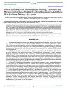 Cover of AADSM Practicing Dental Sleep Medicine Guidelines 2025 Update