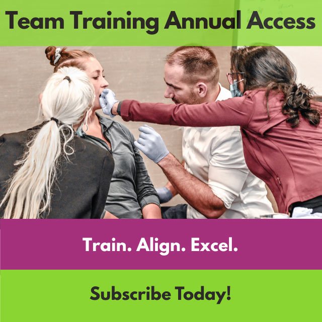 Group of dental providers learning dental sleep medicine